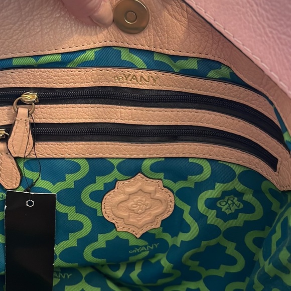 orYANY - Aquarius leather zipper tote -EUC - Picture 5 of 16